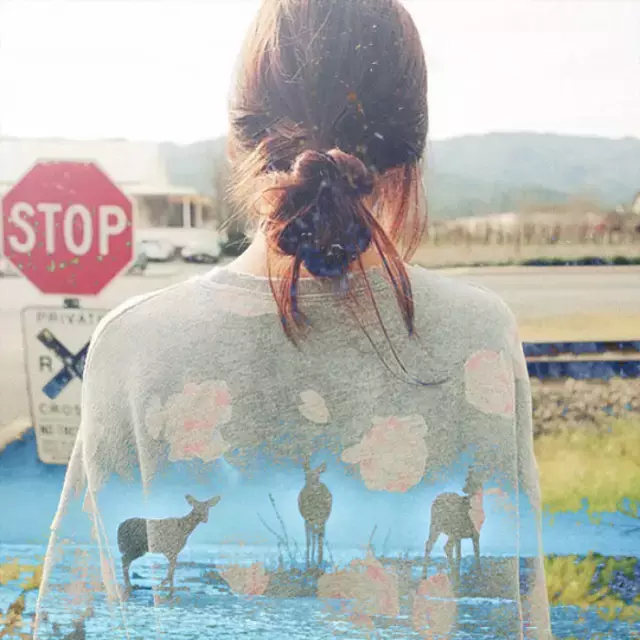 头像，女生混合透明头像