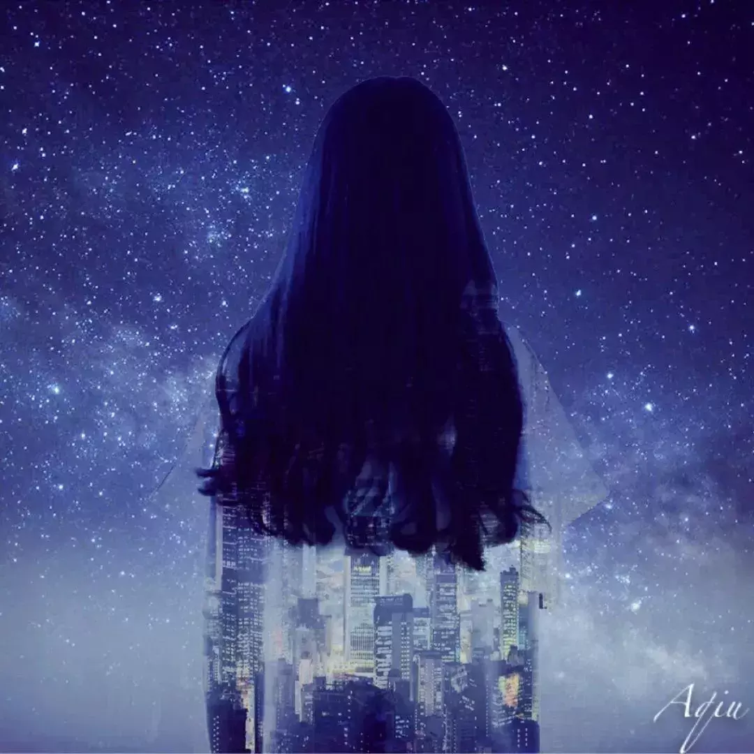 头像，女生混合透明头像