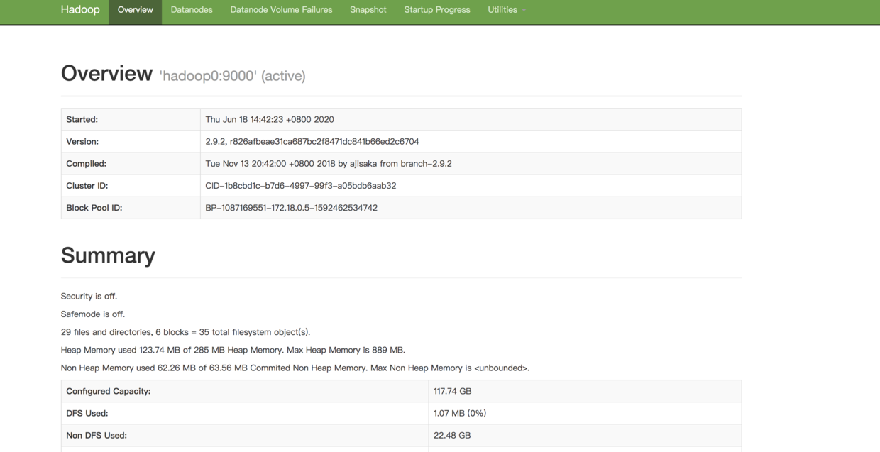 阿里云使用Docker搭建Hadoop集群