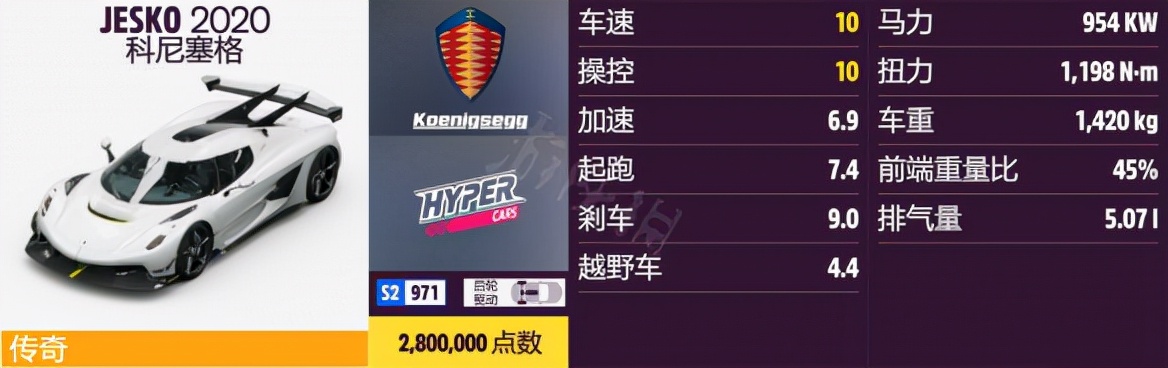 《极限竞速地平线5》jesko怎么获得？科尼塞格jesko获得方法
