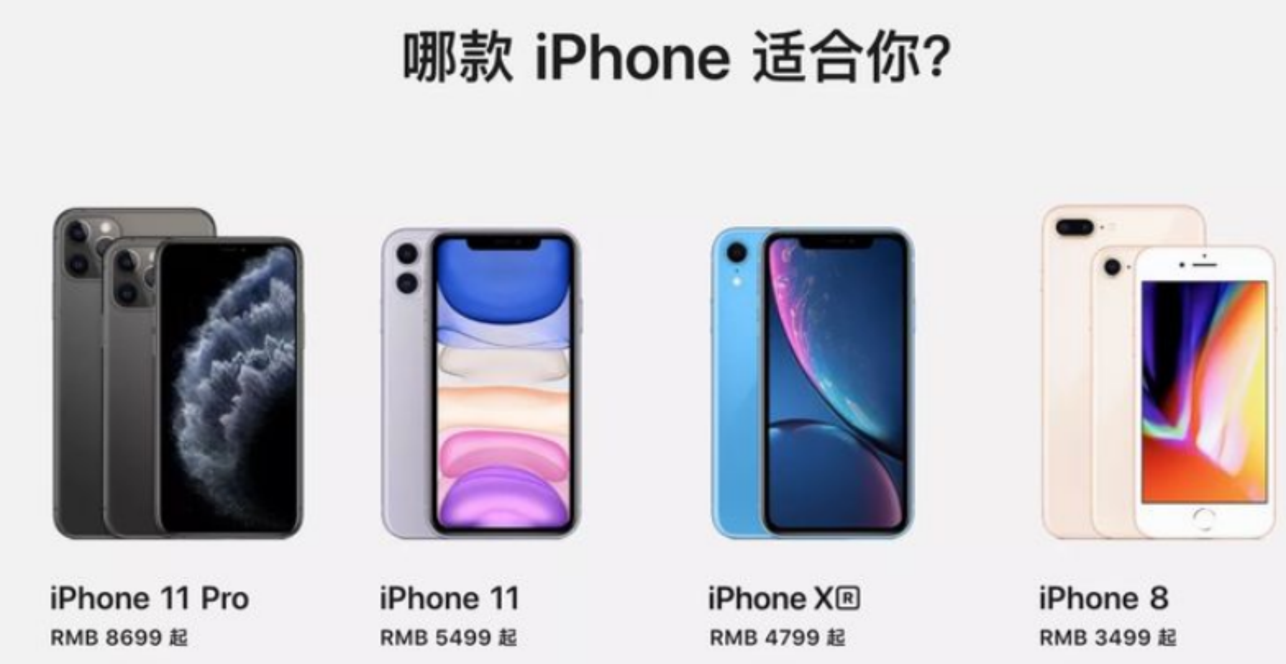 目前买iphone哪一种性价比最高？iPhone各型号手机选购建议