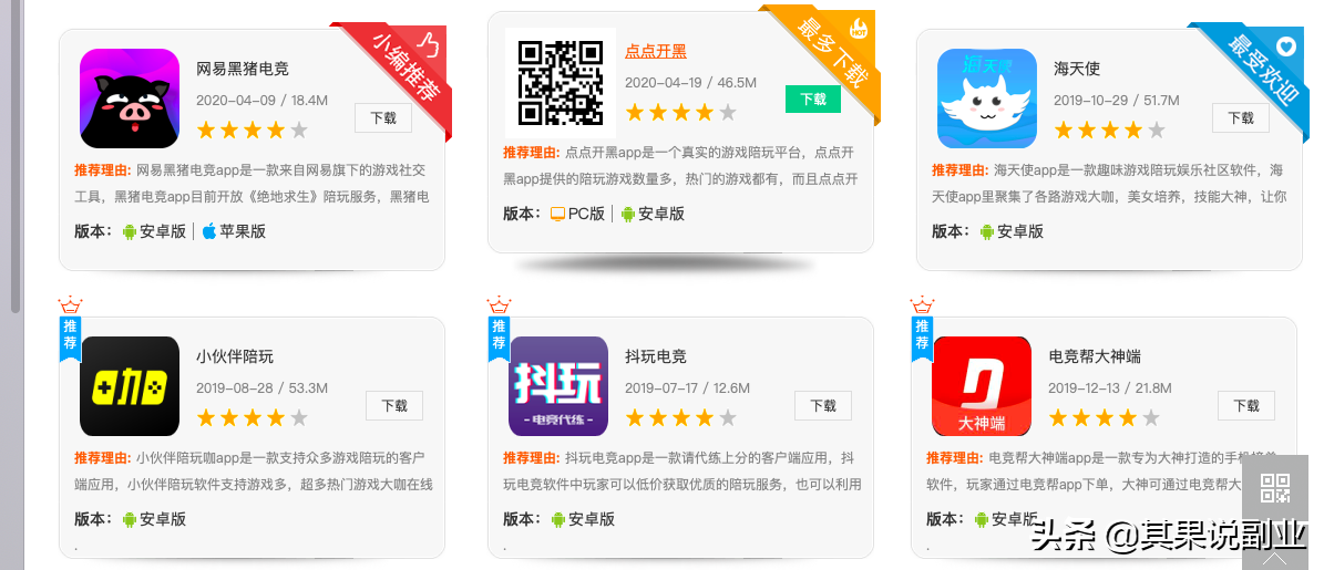 分享20个副业，最快当天收益到账，你了解多少。