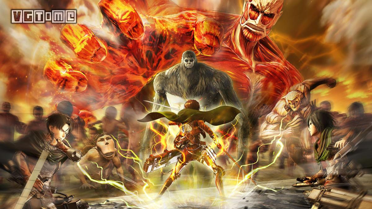 高速动作游戏《进击的巨人 最终之战》中文版今日发售