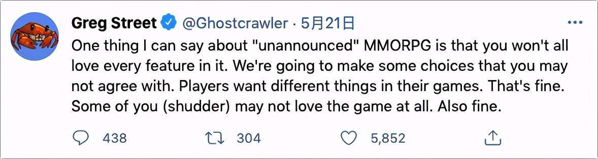 设计师鬼蟹：MMORPG版本《英雄联盟》，并不会让所有玩家满意