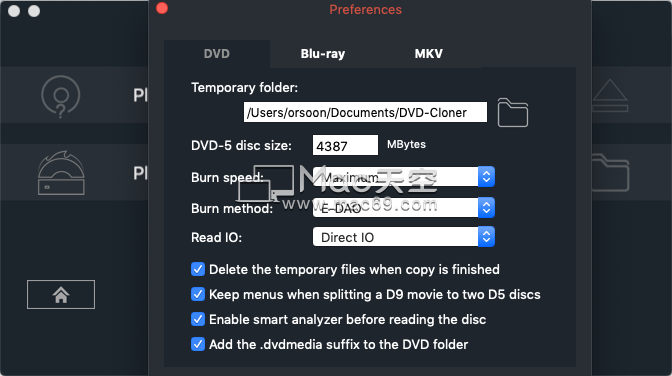 DVD Cloner 2019 for mac(DvD刻录软件) v6.0破解版