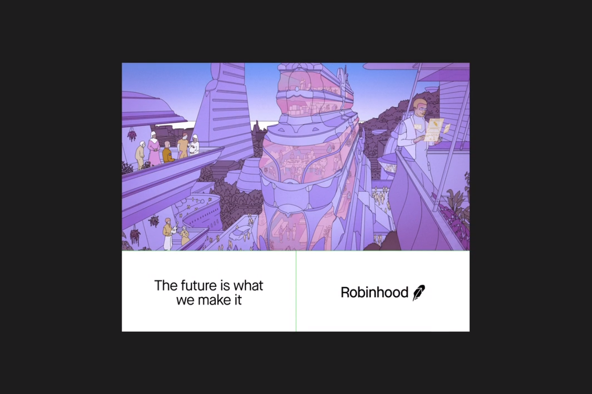 平面设计 | Robinhood 金融品牌形象设计
