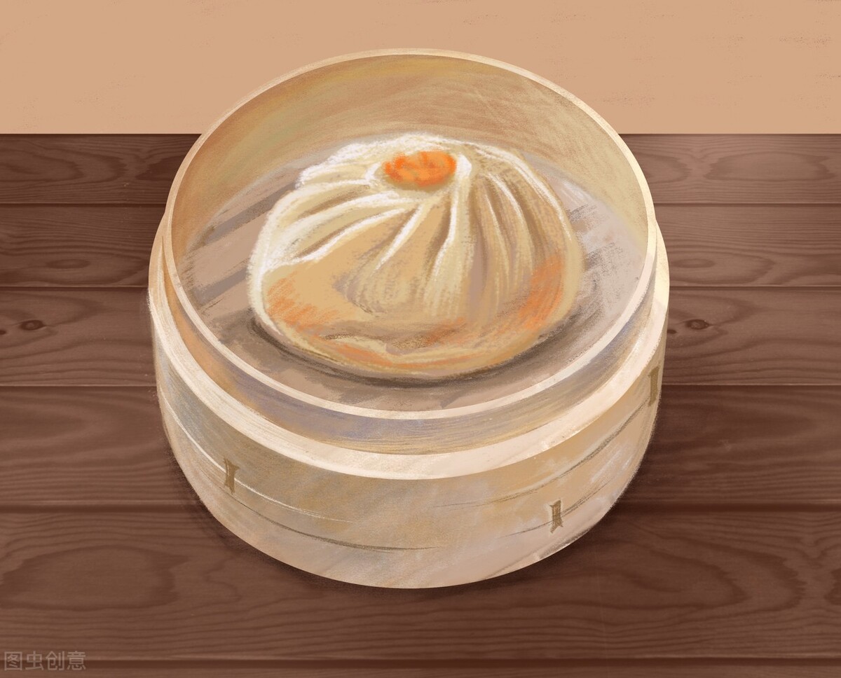 南京美食之蟹黄汤包