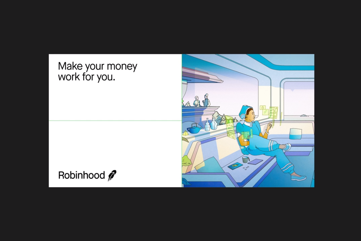 平面设计 | Robinhood 金融品牌形象设计