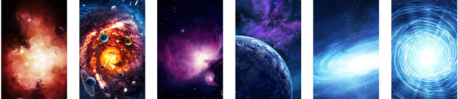 PS制作炫酷3D立体宇宙爆炸主题海报图片