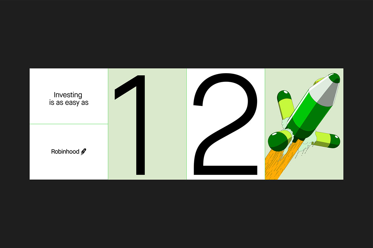 平面设计 | Robinhood 金融品牌形象设计