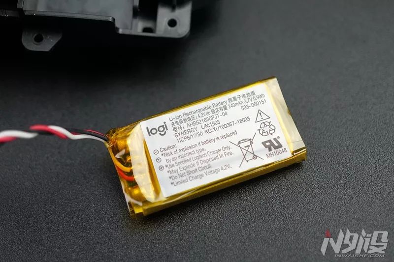 罗技G502 LIGHTSPEED无线游戏鼠标拆解分享