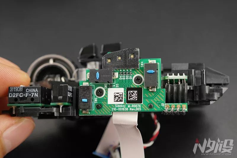 罗技G502 LIGHTSPEED无线游戏鼠标拆解分享