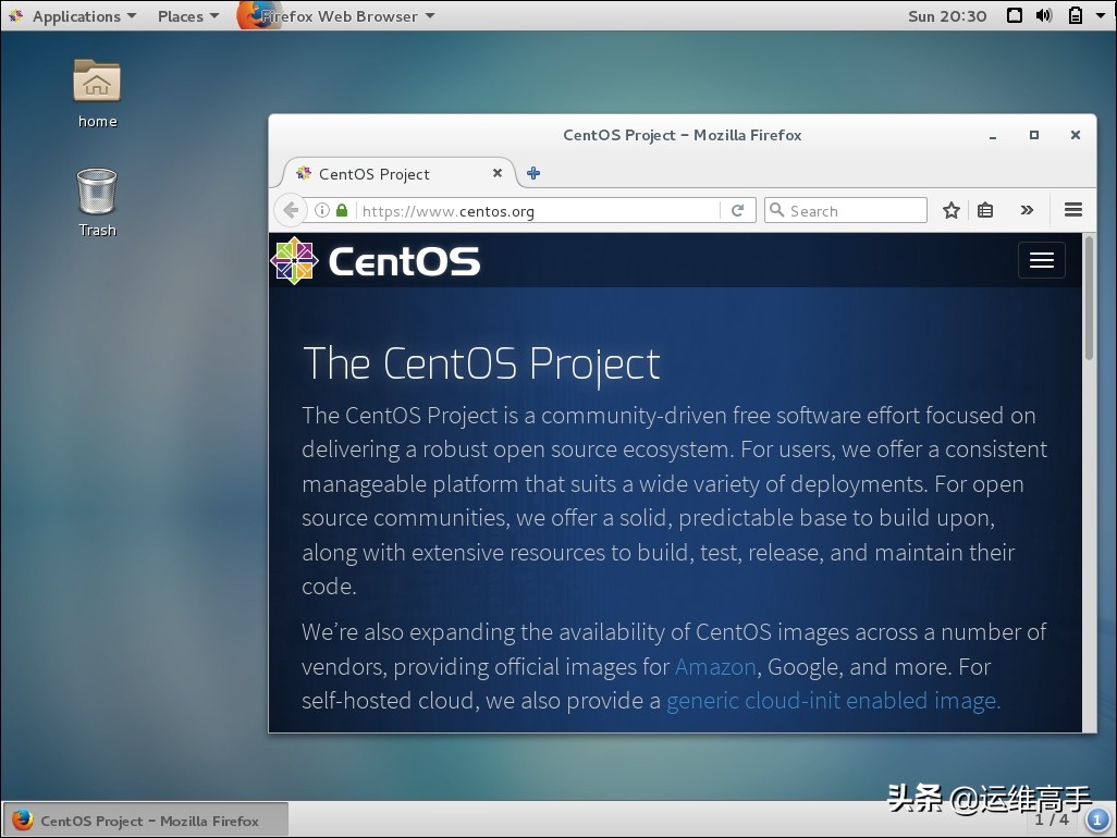 CentOS7 - 安装GNOME桌面