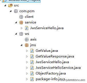 Java WebService接口生成和调用 图文详解