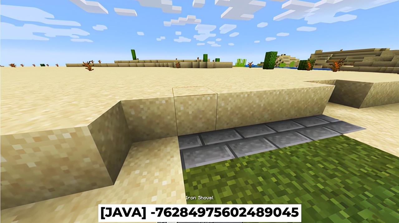 我的世界：游戏中罕见的地图，沙漠神殿与前哨重叠，探索难度翻倍