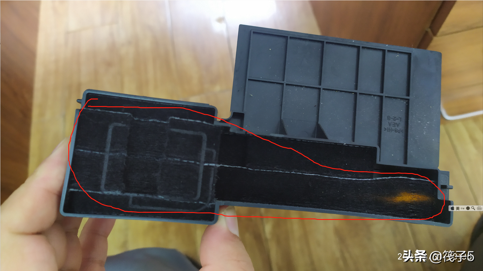 爱普生L380打印机提示“打印机中的废墨收集垫已接近使用寿命”