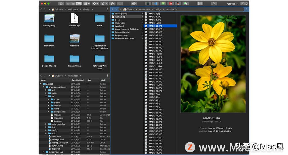 苹果Mac压缩解压软件：​​​​MacZip