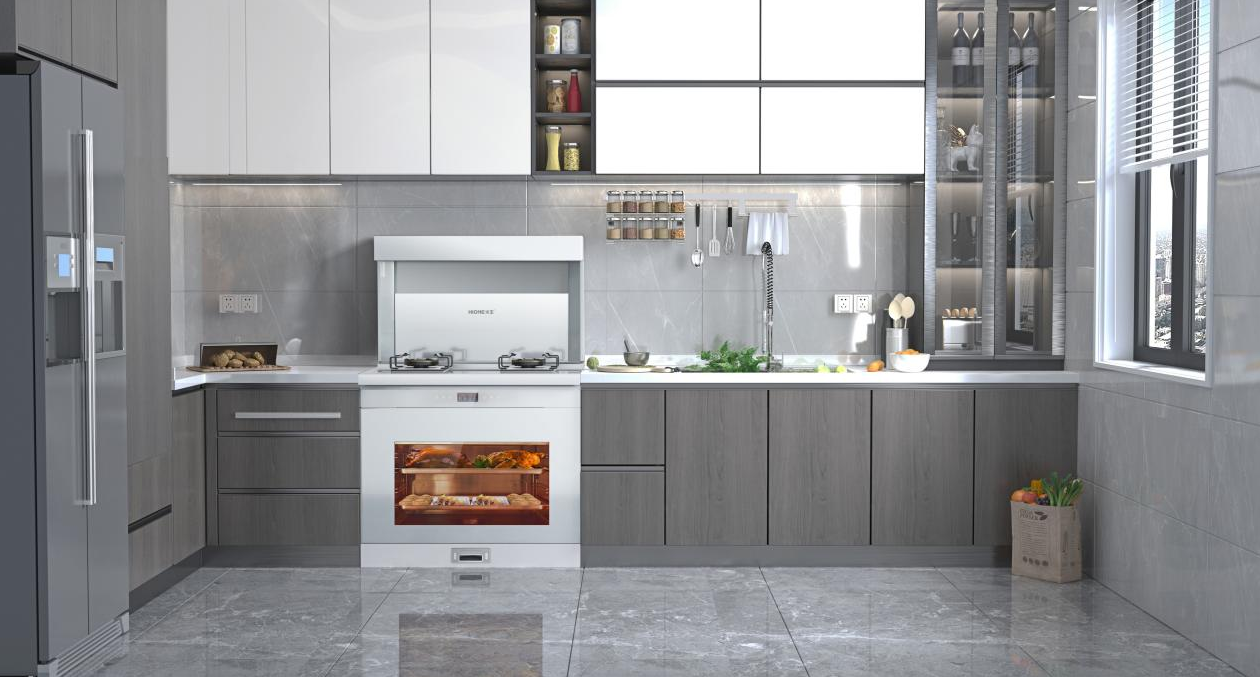 新装修的厨房，集成灶和烟灶套装哪个更适合你？看完就知道了