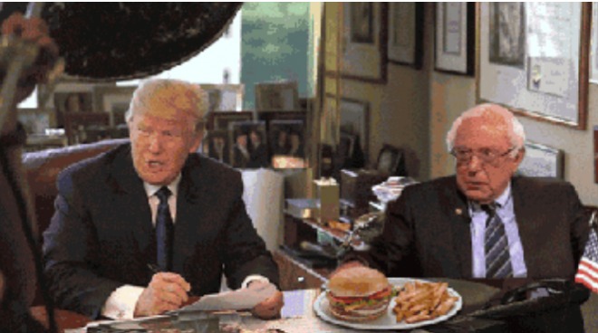 了不起的汉堡包，川普都爱吃