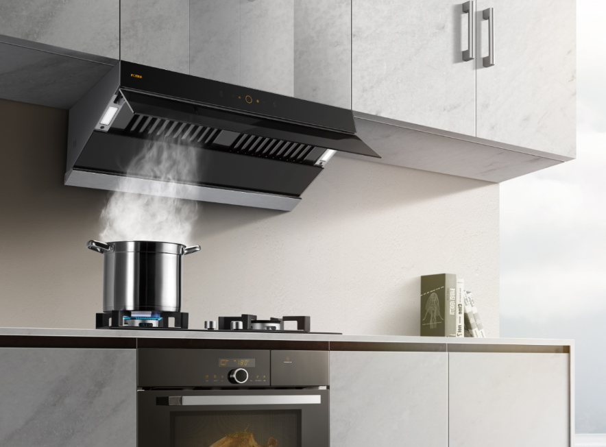 方太首款变频双腔油烟机，颜值高还高效，让油烟无处遁形