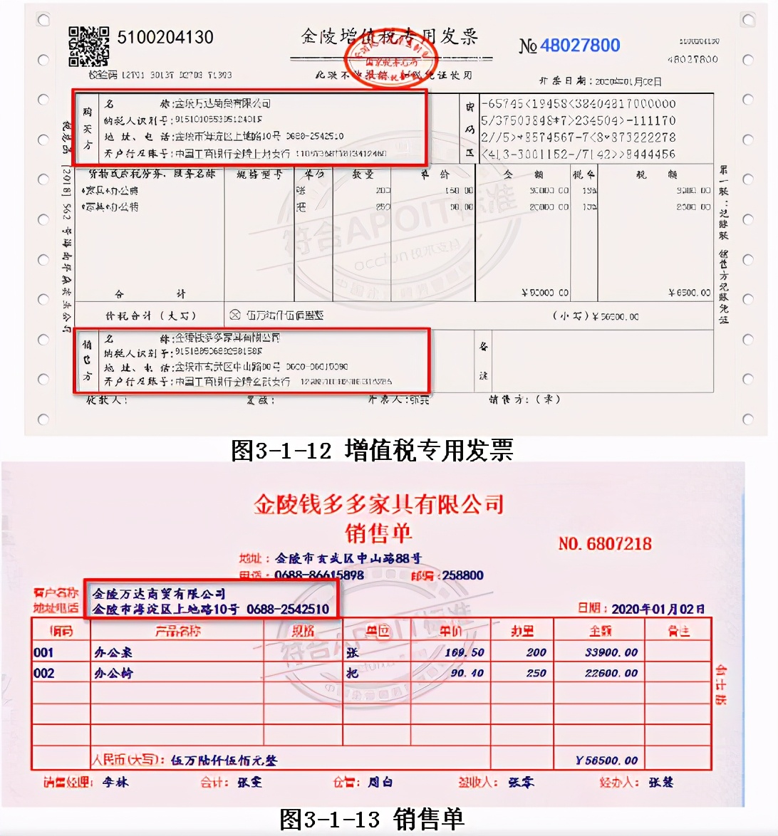 3.1会计知识：填制记账凭证