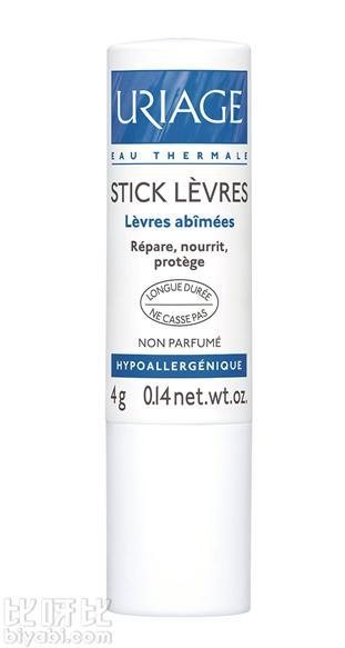 比呀比： URIAGE 依泉 润唇膏 855日元