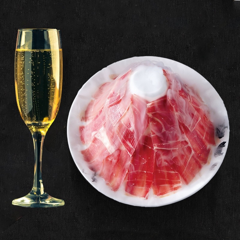 冰镇葡萄酒的夏天-清凉的感觉