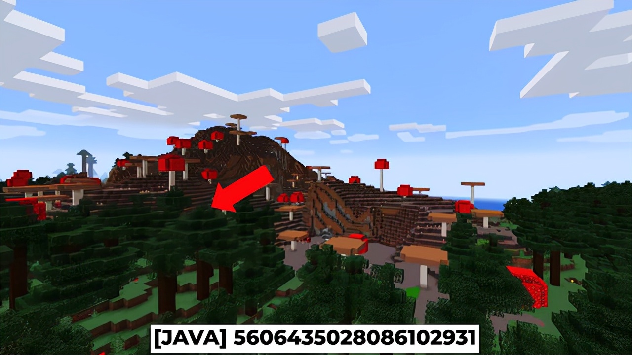 我的世界：游戏中罕见的地图，沙漠神殿与前哨重叠，探索难度翻倍