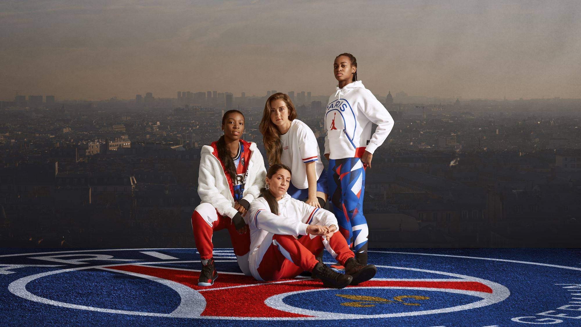 大巴黎乔丹联名女装系列发布