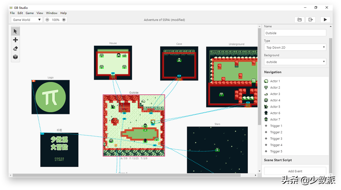 无需编程基础，从零开始制作自己的 GameBoy 游戏