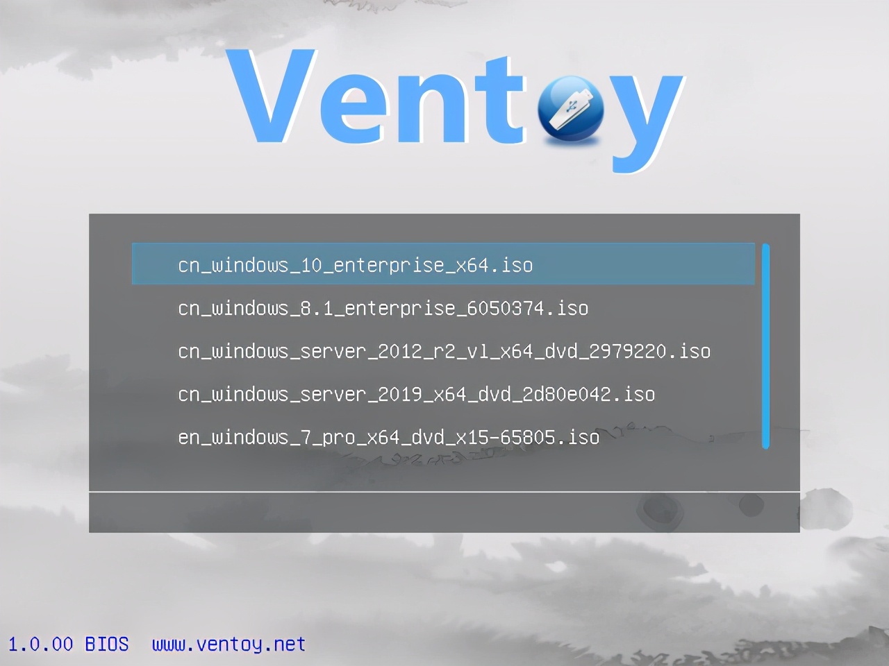 超级好用的U盘启动盘制作工具-Ventoy