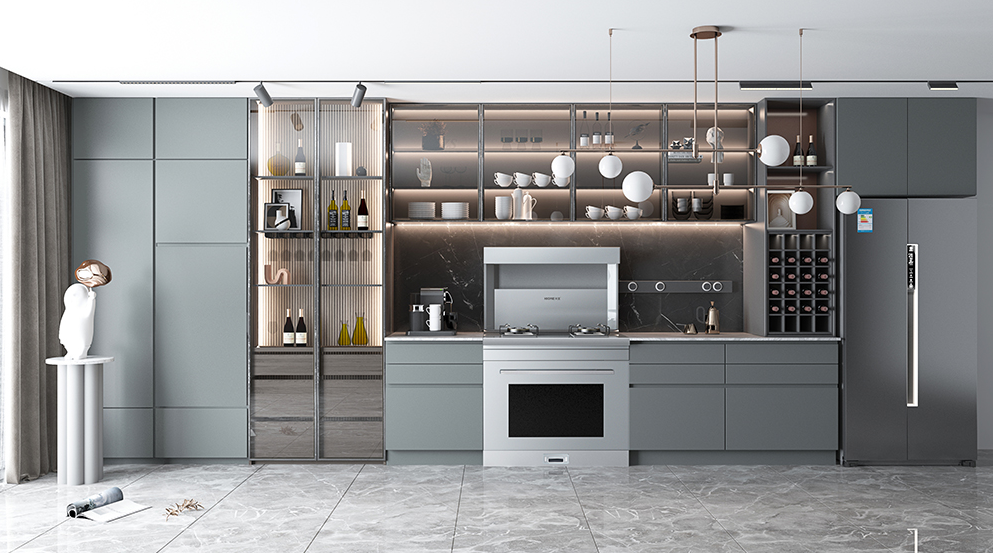 新装修的厨房，集成灶和烟灶套装哪个更适合你？看完就知道了