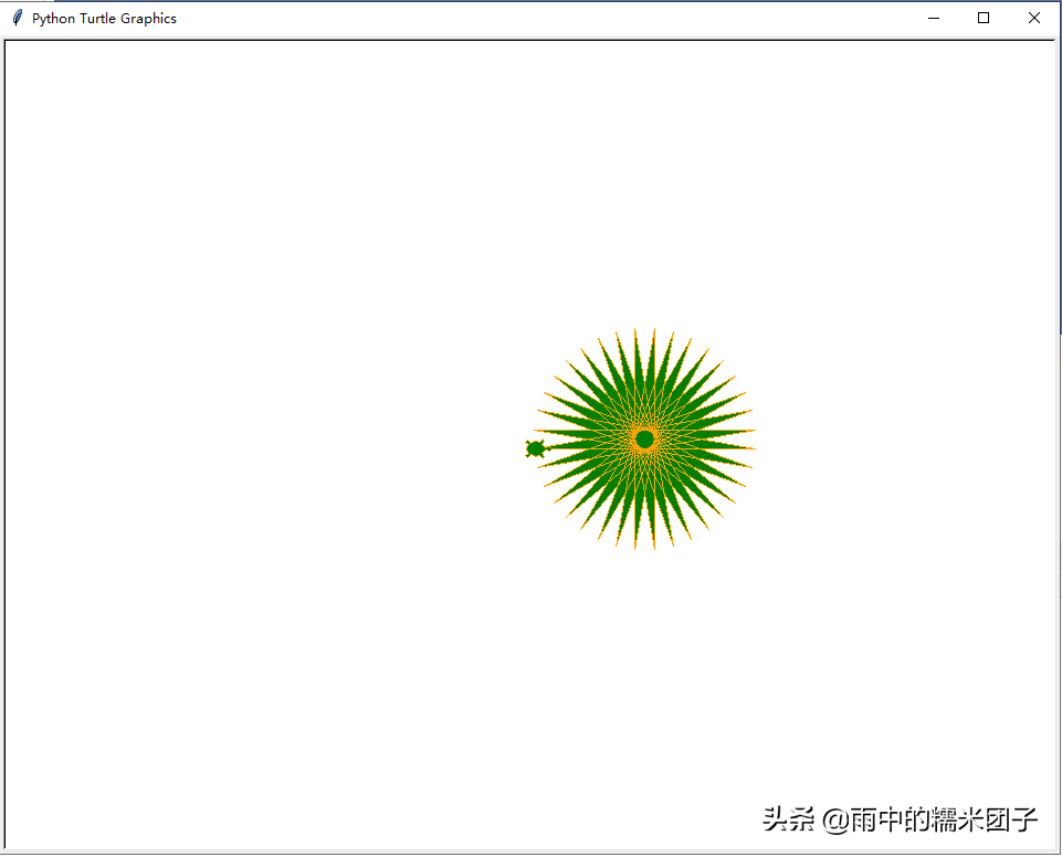 Python的turtle库使用-画出好看的图形