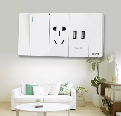 正泰居家118大面板开关，藏在细节里的幸福感