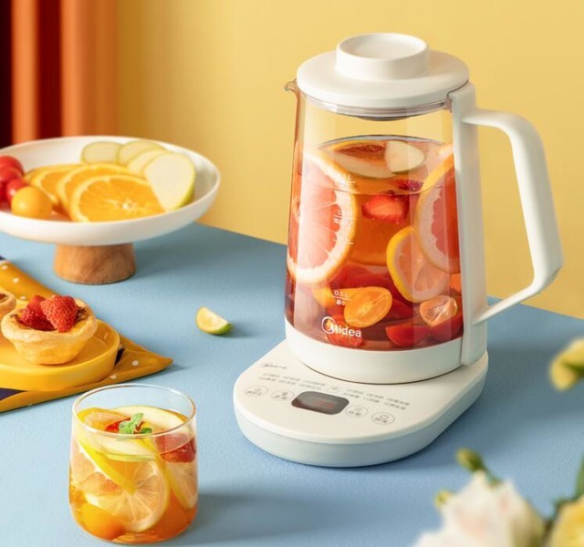 办公室养生必备 美的智能化养生壶69元包邮