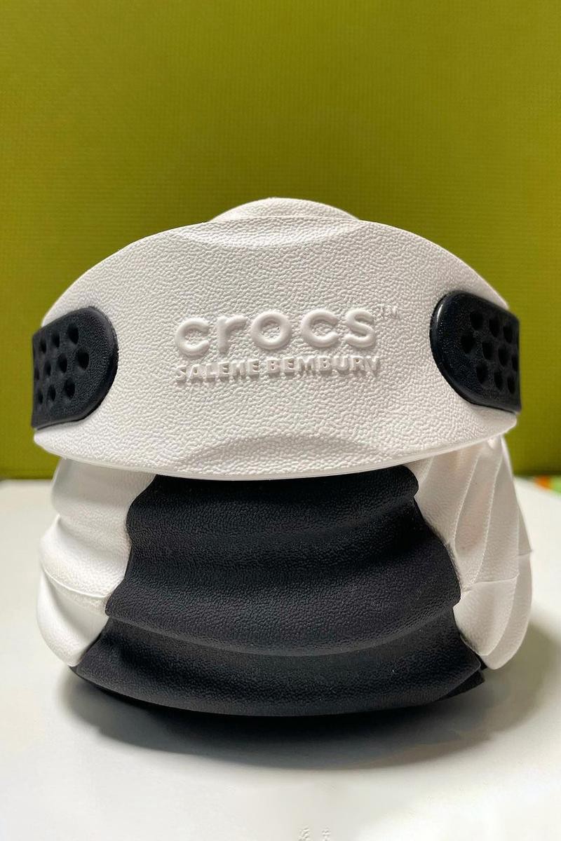 生物感满满的前卫造型！Crocs 联名鞋款实物曝光