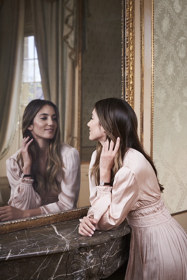 天梭小美人系列石英款腕表，与都市女性一起闪耀发光