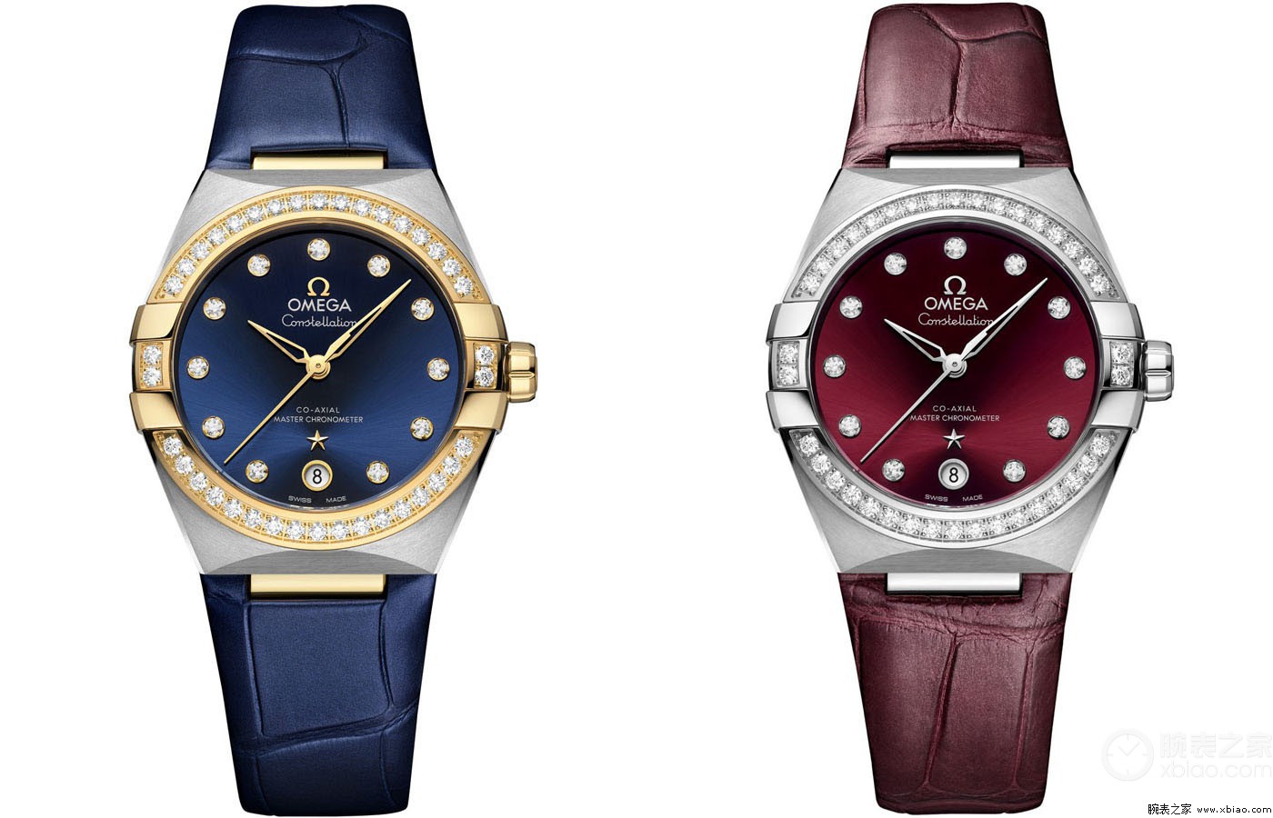 欧米茄推出三款全新星座系列至臻同轴36毫米镶钻腕表