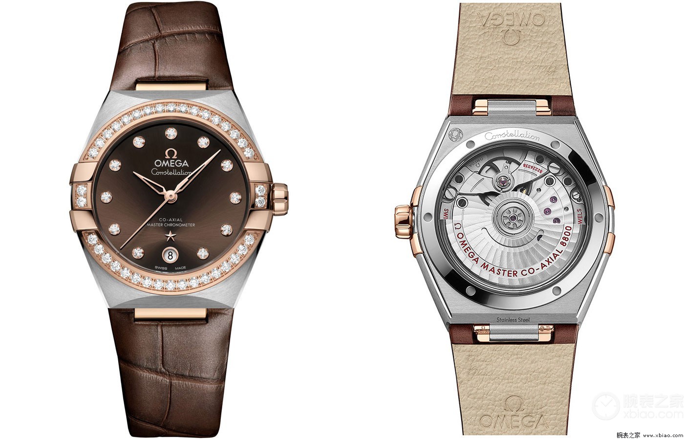 欧米茄推出三款全新星座系列至臻同轴36毫米镶钻腕表
