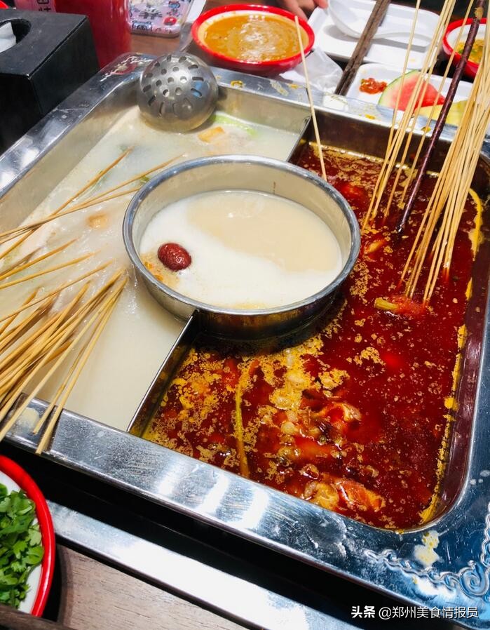 郑州精选丨蜀签客火锅串串，琳琅满目的食材，味道也超级好