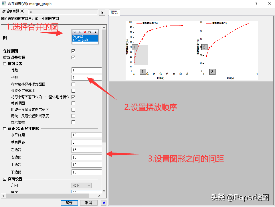Origin做曲线局部放大图(文字版)
