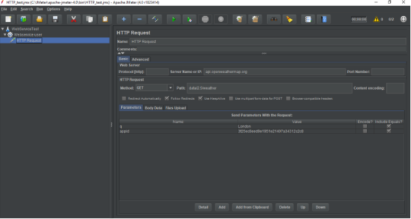 JMeter Webservice API测试计划