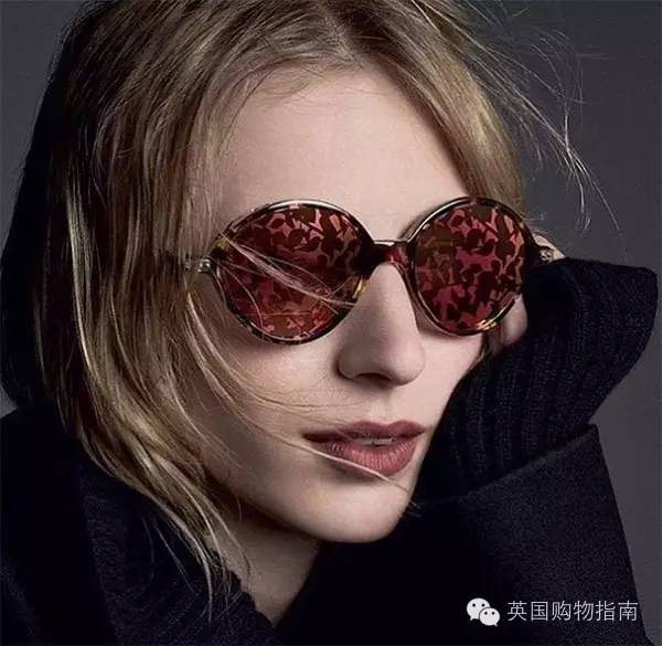 Dior墨镜又出新款 两片森林戴脸上