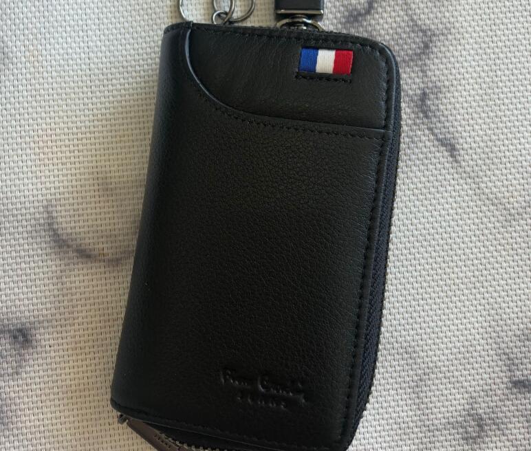 皮尔卡丹真皮多功能钥匙包