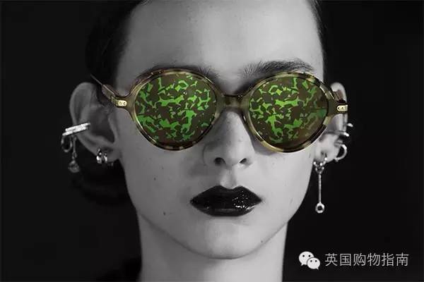 Dior墨镜又出新款 两片森林戴脸上