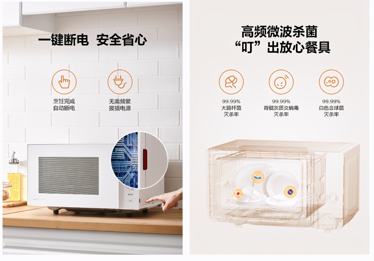 随食定温，一扭到味！美的智能定温热微波炉C1解锁微波加热新范式