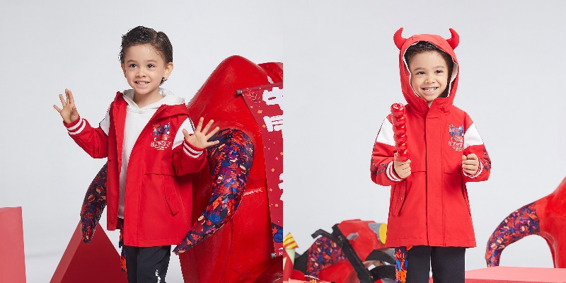 安踏儿童推出了"初生牛犊"系列 春节给小朋友的礼物清单齐了