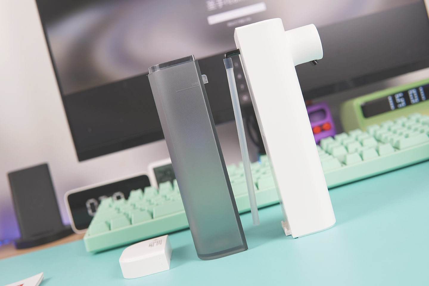 告别暴力灌装，方便换装第三方洗手液的自动洗手机