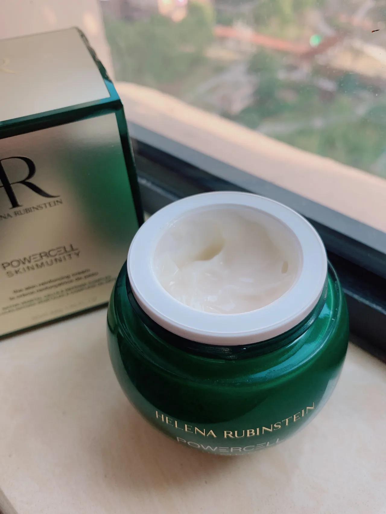 HR赫莲娜抗氧化绿宝瓶轻乳/晚间面霜50mL测评