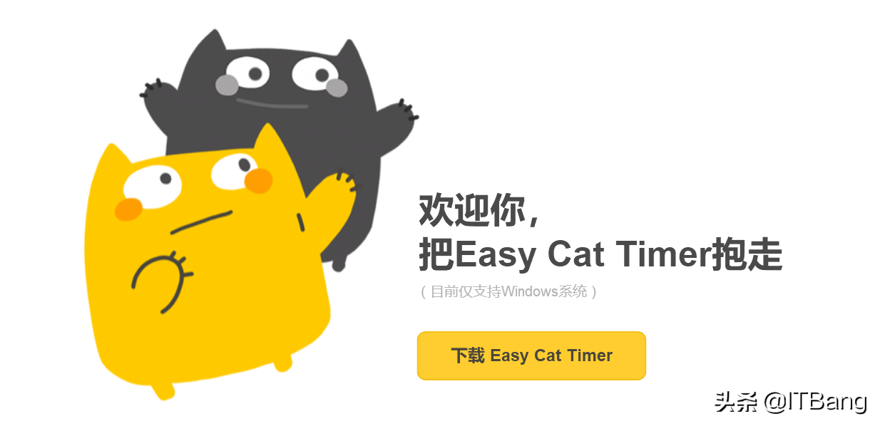 简单的倒计时工具，2 只猫咪，爱不释手